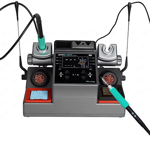 Aifen A902 Double Station Welding Rework Station C115 / C210 / C245 Handles - 1