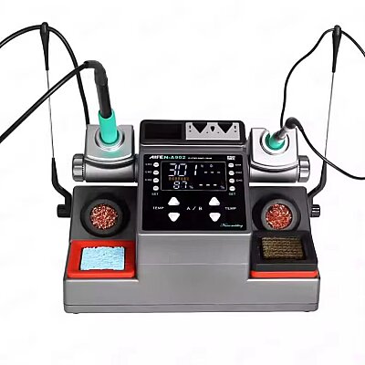 Aifen A902 Double Station Welding Rework Station C115 / C210 / C245 Handles - 4