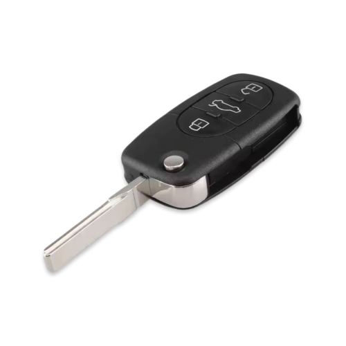 Audi A6 TT 3Btn Flip Remote Key 433MHz 4D0837231K (OEM Board) - 3