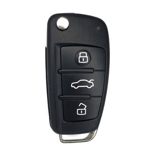 Audi Q2 Keyless Flip Key MQB48 434MHz 81A837220D - 1