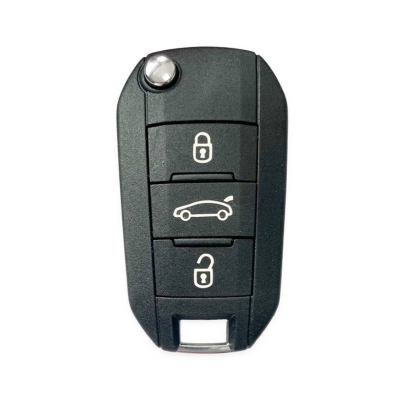 OEM Citroen C4-Cactus Flip Remote Key ID46 434MHz 9807343377 - 1