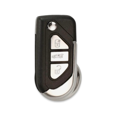 Citroen DS Series 3Btn Flip Key Shell - Citroen
