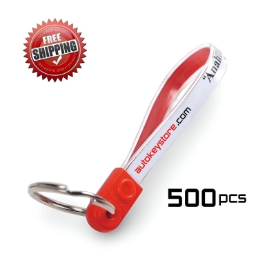 Custom Plastic Keychain with Your Text 500Pcs Free Shipping - Auto Key Store