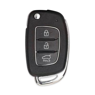Hyundai New i20 Bayon 3Btn Flip Key Shell - Hyundai