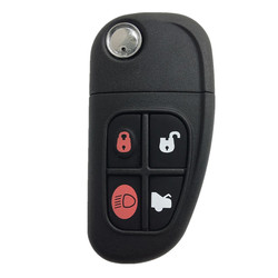 Jaguar 4Btn Flip Key ID60 433MHz OEM Board - Jaguar