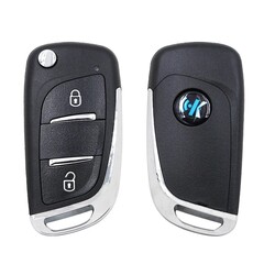 KeyDiy NB11-2 Multi Function PSA Desing 2Btn Flip Remote - KeyDiy