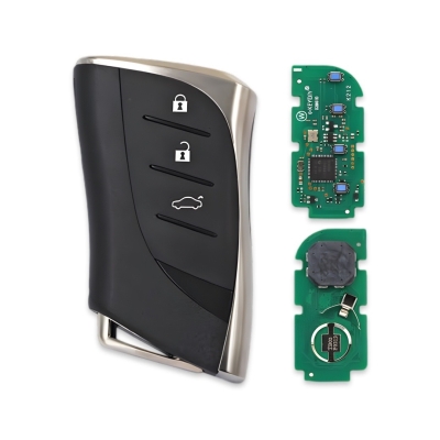 KeyDiy TB02-3 Lexus Smart Key 3Btn 8A Chip with Shell - KeyDiy