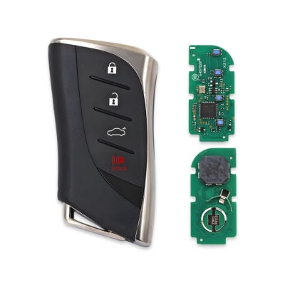KeyDiy TB02-4 Lexus Smart Key 3Btn 8A Chip with Shell - KeyDiy