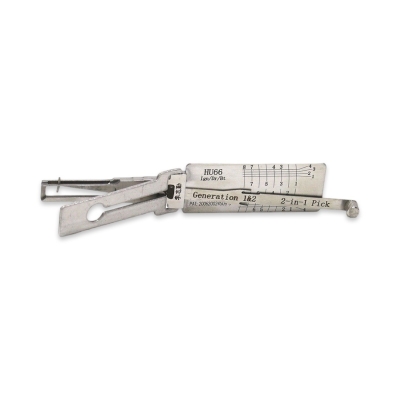 Original Lishi HU66 V3 Single Lifter 2in1 Decoder & Pick Tool for VAG Group (VW, Audi, Seat, Skoda, Porsche) - Lishi