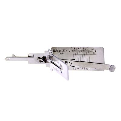 Original Lishi HU87-HU133 2in1 Decoder & Pick Tool for Suzuki, Opel, Nissan Genuine - 2