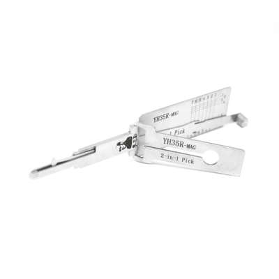 Original Lishi Yamaha Motorcycle 2in1 Decoder and Pick YH35R+MAG - Lishi