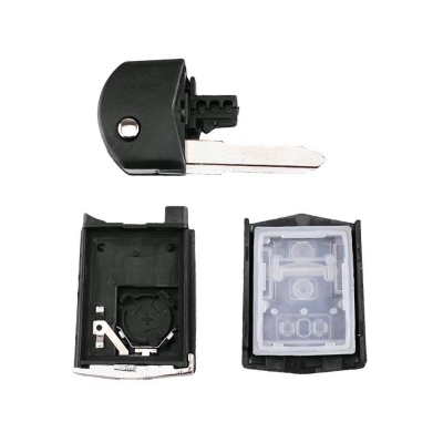 Mazda 2Btn Flip Key Shell Battery Holder Type 2 - 2