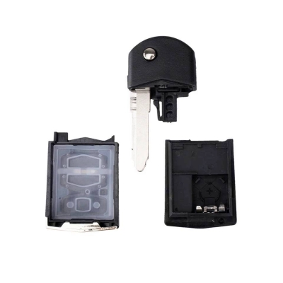 Mazda 3Btn Flip Key Shell Battery Holder Type 1 - 3