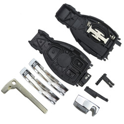 Mercedes BGA 3Btn Smart Key Shell - 3
