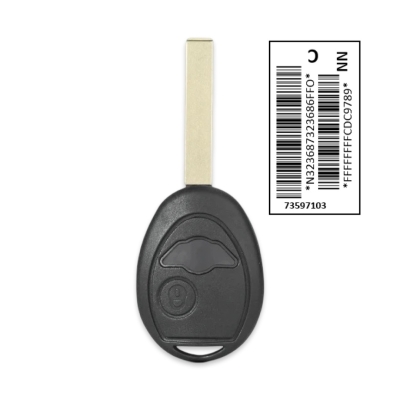 Mini Cooper Barcode Remote Key 433MHz (OEM Board) - Mini