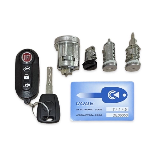 OEM Fiat Doblo Fiorino Lock Set - 1