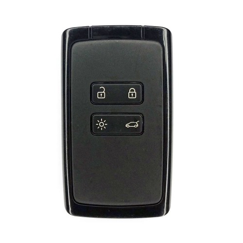 OEM Megane4 Captur Keyless Card 434MHz 285C70175R (Black Cover) - 1