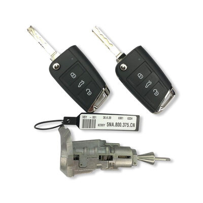 OEM VW MQB49 5C Lock Set 434MHz 5NA800375CN - 1