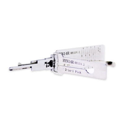 Original Lishi HYN14R (HY15) 2in1 Decoder & Pick Tool for Hyundai, KIA - Lishi