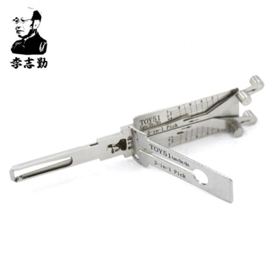 Original Lishi TOY51/VA8 2in1 Decoder and Pick for Toyota - Lishi