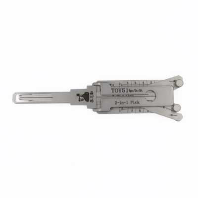 Original Lishi TOY51/VA8 2in1 Decoder and Pick for Toyota - 2
