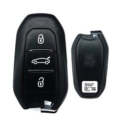 Peugeot 3Btn Smart Key ID46 315MHz - 2