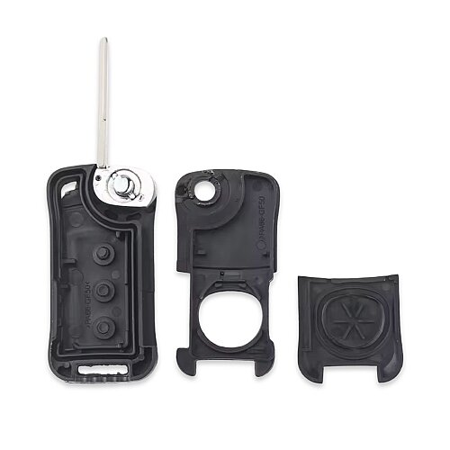 Porsche Cayenne 3Btn Flip Key Shell - 2