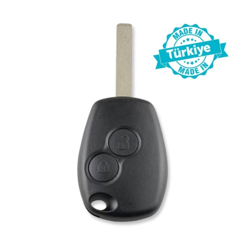 Ren Twingo 2Btn Remote Key PCF7946AT 433MHz Made in Türkiye - 1