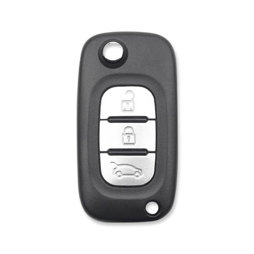 Ren Twingo3 Trafic 3Btn Flip Key AES 4A 433MHz 805674561R - 1