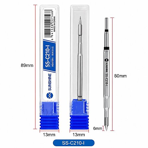 SS C210-I - Soldering Tip for T210 - 1