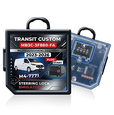 Transit Custom 2023-2026 ELV ESL Steering Lock Emulator - Ford