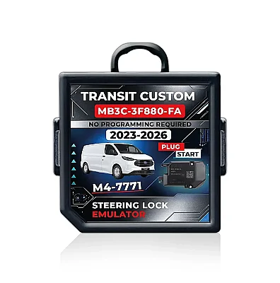Transit Custom 2023-2026 ELV ESL Steering Lock Emulator - 2