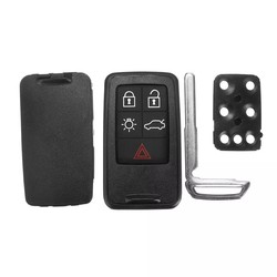 Volvo 5Btn Smart Key Shell - 2