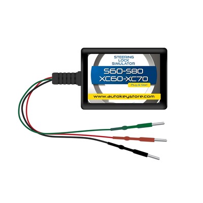 Volvo S60 S80 XC60 XC70 Steering Column Lock Simulator Emulator Plug and Start - Goldcar