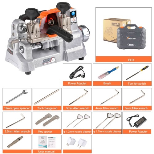 Xhorse Condor XC-009 XC009 Key Cutting Machine with Battery for Single-Sided and Double-sided Keys - 5