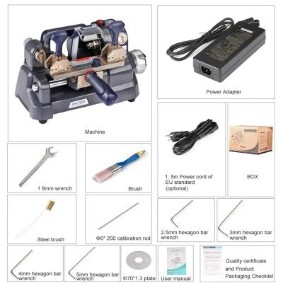 Xhorse Dolphin XP-008 Key Cutting Machine for Special Bit, Double Bit Keys - 3